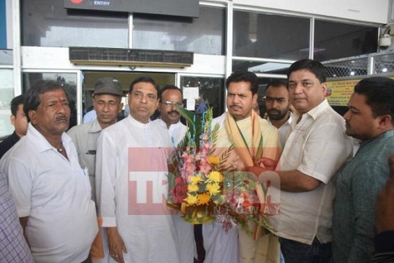 LS Election : AICC Secretary Bhupen Borah arrives in Tripura ahead of Rahul Gandhiâ€™s visit, says, â€˜No chance of any alliance yetâ€™